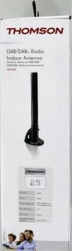 Thomson ANT1438 - Radioantenne - DAB/DAB+ Radio-ontvangst - Signaalversterking 7 Thomson ANT1438 - Radioantenne - DAB/DAB+ Radio-ontvangst - Signaalversterking - Afbeelding 7