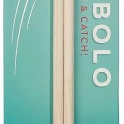 Merkloos Ridley's - Diabolo - Rubber - Houten Stokken - Rood - Speelgoed