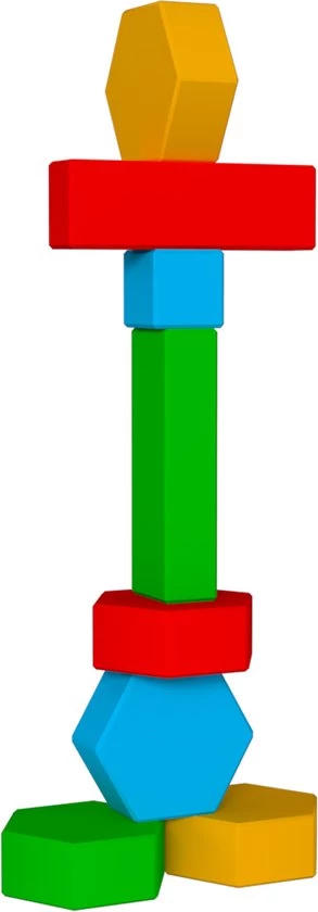 Kumtoys Montessori Speelgoed - Knutselen Meisjes - Knutselen Jongens - Knutsel Set - Houten Blokken Bordspel - Ik Leer Vormen - Balans Reactiespel - Black Friday 2022 3 Kumtoys Montessori Speelgoed - Knutselen Meisjes - Knutselen Jongens - Knutsel Set - Houten Blokken Bordspel - Ik Leer Vormen - Balans Reactiespel - Black Friday 2022 - Afbeelding 3