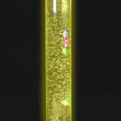 Playlearn Snoezellamp Bubbelbuis 105 Cm Zwart Sensorische Ruimte-Relax- Ontspannen- Zintuiglijke Stimulatie- Decoratief- Klaslokaal Waterzuil Bellenbuis