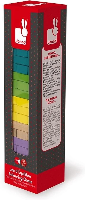 Janod Spel - Evenwichtstoren 1 Janod Spel - Evenwichtstoren