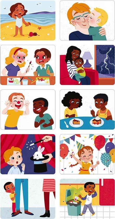 Janod Spel - Magnetische Emoties 14 Janod Spel - Magnetische Emoties - Afbeelding 14