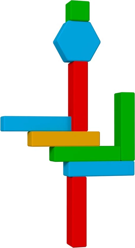 Kumtoys Montessori Speelgoed - Knutselen Meisjes - Knutselen Jongens - Knutsel Set - Houten Blokken Bordspel - Ik Leer Vormen - Balans Reactiespel - Black Friday 2022 4 Kumtoys Montessori Speelgoed - Knutselen Meisjes - Knutselen Jongens - Knutsel Set - Houten Blokken Bordspel - Ik Leer Vormen - Balans Reactiespel - Black Friday 2022 - Afbeelding 4