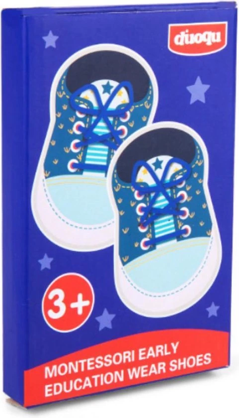 Merkloos Veterstrikken - Oefenschoen - Leren Veters Strikken - Educatief Speelgoed - Montessori Speelgoed - Kinderspeelgoed - Blijderij | Schoencadeautjes Sinterklaas 1 Merkloos Veterstrikken - Oefenschoen - Leren Veters Strikken - Educatief Speelgoed - Montessori Speelgoed - Kinderspeelgoed - Blijderij | Schoencadeautjes Sinterklaas