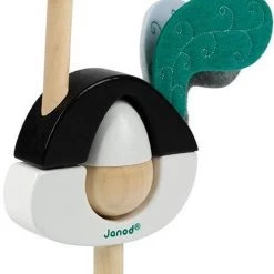 Janod Zigolos - Stapeltoren Struisvogel -educational games Winkel 489x840 1