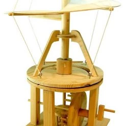 SabMatt Leonardo Da Vinci - De Helikopter - 3D Puzzel, Duurzaam En Educatief Speelgoed -educational games Winkel 508x840 1