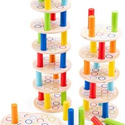 New Classic Toys Houten Torenspel - Balanseer Spel -educational games Winkel 518x840
