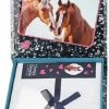 Depesche Paarden Notitiebox Met Potlood - 1 Exemplaar - Roze Of Blauw - Must Have Voor Paardenliefhebbers