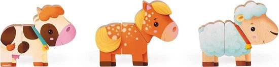 Janod Magneten - Boerderij 3 Janod Magneten - Boerderij - Afbeelding 3