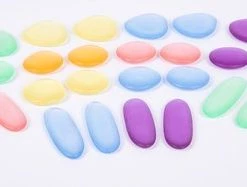 TickiT Junior Rainbow Pebbles Clear -educational games Winkel 550x187