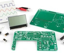 Whadda Exciting Electronics Whadda Educatieve LCD-Oscilloscoopkit - Signaalmarkeringen, Frequentieweergave, DB-metingen, True RMS-metingen - Educatieve Kit - Electronica Kit - Soldeerkit -educational games Winkel 550x203