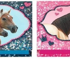 Depesche Paarden Notitiebox Met Potlood - 1 Exemplaar - Roze Of Blauw - Must Have Voor Paardenliefhebbers -educational games Winkel 550x207 1