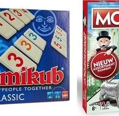 Spellenset Monopoly Classic En Rummikub Classic - Bordspel