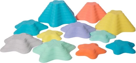 Merkloos Stapstenen In Stervorm 11 Stuks - Sensomotorisch Speelgoed - Educatief Spel 5 Merkloos Stapstenen In Stervorm 11 Stuks - Sensomotorisch Speelgoed - Educatief Spel - Afbeelding 5