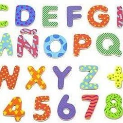 Vigatoys Viga Toys - Magnetische Letters & Nummers 77 Stuks -educational games Winkel 550x254