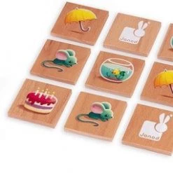 Janod Spel - Memo Eerste Woordjes -educational games Winkel 550x255