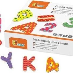 Vigatoys Viga Toys - Magnetische Letters & Nummers 77 Stuks -educational games Winkel 550x257