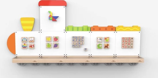 Vigatoys Viga Toys Magnetische Letters 40-delig 3 Vigatoys Viga Toys Magnetische Letters 40-delig - Afbeelding 3