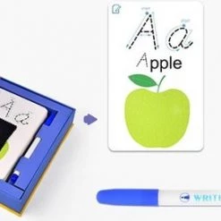 MiDeer Ik Leer Schrijven Woorden & Rekenen (2 Separate Sets) - Engelse Woorden Leren - Herbruikbare Pennen En Kaarten - 2 Verschillende Sets Pennen En Kaarten - Flash Card Voor Vroeg Onderwijs: Ik Leer Engelse Woordjes & Ik Leer Rekenen -educational games Winkel 550x277