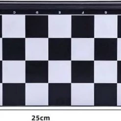 Shagam 3-in-1 Bordspel - 25 Cm - Plastic - Magnetisch - Schaakbord - Dambord - Backgammon - Schaakspel - Schaakset - Schaken - Dammen - Met Schaakstukken - Chess - Hout - Opklapbaar -educational games Winkel 550x282 2