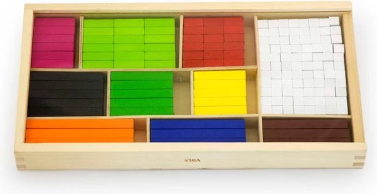 Vigatoys Viga Toys Reken Blokken Educatief Spel 1 Vigatoys Viga Toys Reken Blokken Educatief Spel
