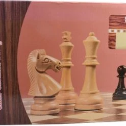 Merkloos Schaakbord | Dambord | Backgammon | 24 X 24 Cm | Schaakspel | Schaakset | Schaken | Dammen | Met Schaakstukken | 3-in-1 Bordspel | Chess | Hout | Opklapbaar -educational games Winkel 550x286 3