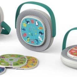TIMIO Audio- En Muziekspeler Met 20 Discs Voor Het Leren Van Woordjes, Getallen, Liedjes En Sprookjes In 8 Talen Vanaf 2 Jaar -educational games Winkel 550x292 2