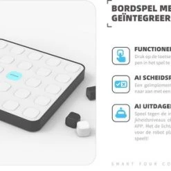 KidsCover Giiker SmartFour 3D Vieropeenrij Familie Educatief Strategie Spel Met AI En Bluetooth -educational games Winkel 550x294