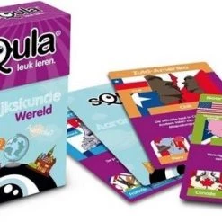 Spellenbundel - Squla - 4 Stuks - Groep 1 T/m 8 - Taal, Spelling, Rekenen & Aardijkskunde -educational games Winkel 550x294 3