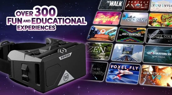 MERGE VR/AR Headset - Educatief Speelgoed - Grijs 6 MERGE VR/AR Headset - Educatief Speelgoed - Grijs - Afbeelding 6