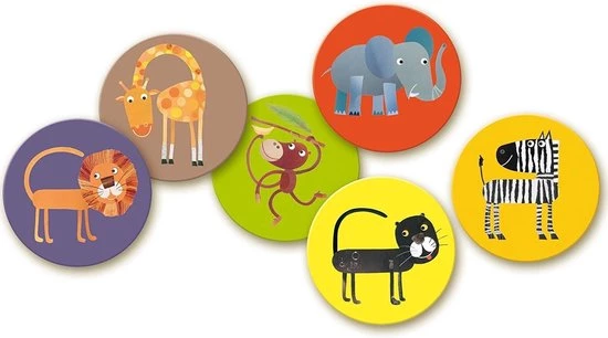 Djeco Spel Memo Jungle 2 Djeco Spel Memo Jungle - Afbeelding 2