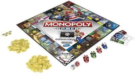 Hasbro Mario Kart Monopoly Gamer - Spaanse Editie 4 Hasbro Mario Kart Monopoly Gamer - Spaanse Editie - Afbeelding 4