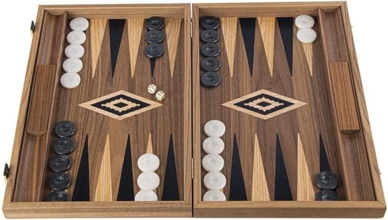 Manopoulos American Walnut Backgammon - 48 X 30 Cm Ingeklapt 48x60 Cm Uitgeklapt - Handgelegd Spel Made In Griekenland - Superglad Speelbord Met Prachtige Speelschijven - Top Kwaliteit Top Kwaliteit Klasse En Geweldig 1 Manopoulos American Walnut Backgammon - 48 X 30 Cm Ingeklapt 48x60 Cm Uitgeklapt - Handgelegd Spel Made In Griekenland - Superglad Speelbord Met Prachtige Speelschijven - Top Kwaliteit Top Kwaliteit Klasse En Geweldig