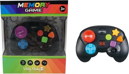 Wonky Monkey - Elektronische Geheugen Trainer - Controller - Brain Training 1 Wonky Monkey - Elektronische Geheugen Trainer - Controller - Brain Training