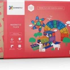 Connetix Tiles Connetix - Mega Pack 212 Stuks - Magnetisch Constructiespeelgoed