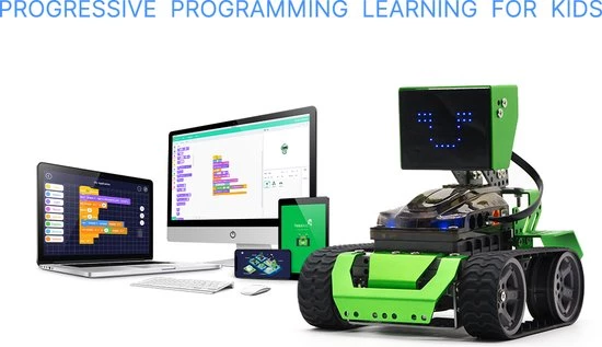 Robobloq Qoopers - Educatieve Speelgoed Robot 4 Robobloq Qoopers - Educatieve Speelgoed Robot - Afbeelding 4