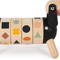 Janod Sweet Cocoon - Hond Met Vormen En Kleuren