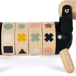 Janod Sweet Cocoon - Hond Met Vormen En Kleuren -educational games Winkel 550x323 3
