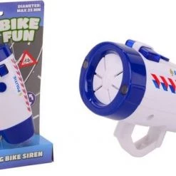Basic Bike Fun Politie Fietssirene Met Licht En Geluid