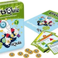 Educatieve Spellenbundel - Squla - 2 Stuks - Flitsquiz Groep 1 2 3 & Spelling Kaartspel (Groep 3&4) -educational games Winkel 550x340