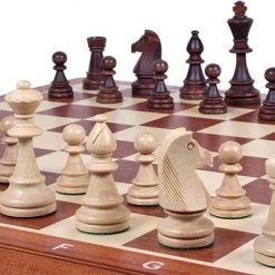 Chess The Game - Klassiek Schaakspel - Staunton Schaakstukken - Toernooi Schaakset - Groot Formaat.