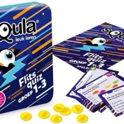 Spellenbundel - Squla - 2 Stuks - 3 Tot 12 Jaar - Familiebordspel & Flitsquiz Groep 1 2 3 Kaartspel -educational games Winkel 550x345 8