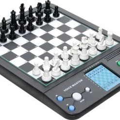Shagam Elektronisch Schaakbord - Met Magnetische Schaakstukken - Schaakcomputer - 8 In 1 Computer - Schaakset - Schaakspel - Schaakles - Dammen - 4 Op Een Rij - Reversi -educational games Winkel 550x351 1