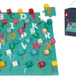 Janod Blokken - Letters En Cijfers -educational games Winkel 550x351 6
