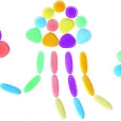 TickiT Junior Rainbow Pebbles Clear -educational games Winkel 550x354 4
