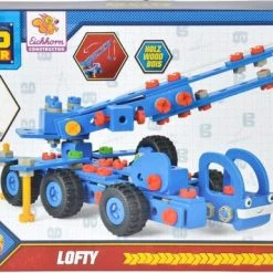 Simba Dickie Toys Bob De Bouwer - Kraanwagen Lofty - 197 Delige Set