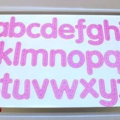 TickIT SiliShapes - Letters Om Te Voelen -educational games Winkel 550x357 4