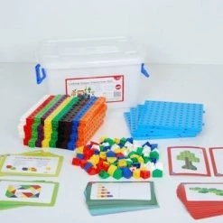 Edx Education Linking Cubes 2 Cm | XL Set Met 500 Centicubes Blokjes | Duurzaam Open Einde Speelgoed -educational games Winkel 550x368 12
