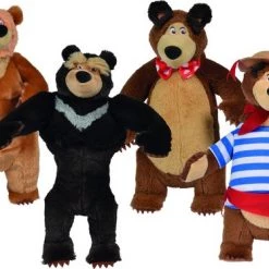 Simba Dickie Toys Simba Masha En De Beer, Pluche - Sinterklaas Cadeau -educational games Winkel 550x374 6