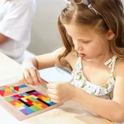 Fidgy - 3 In 1 Houten Puzzel - Montessori Speelgoed - Tetris -educational games Winkel 550x378 14